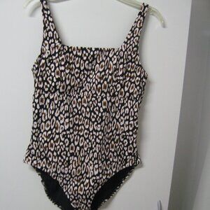 Tommy Bahama One Piece Swimsuit Lux Leo Size 14